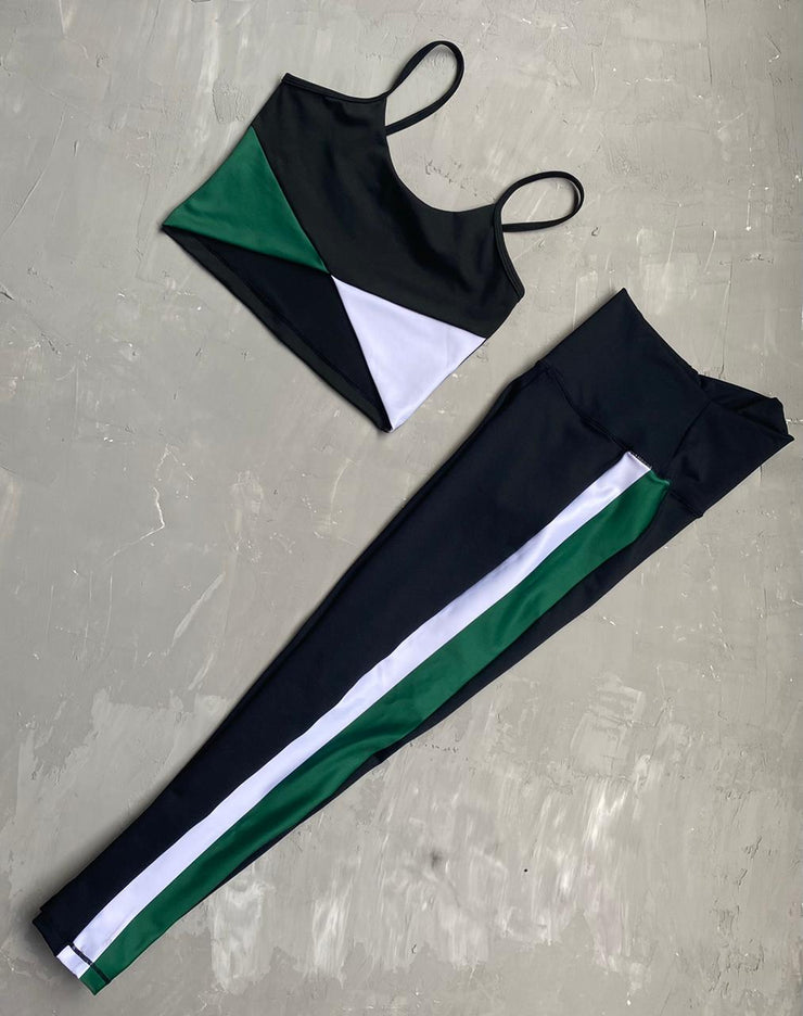 Top Black and Green