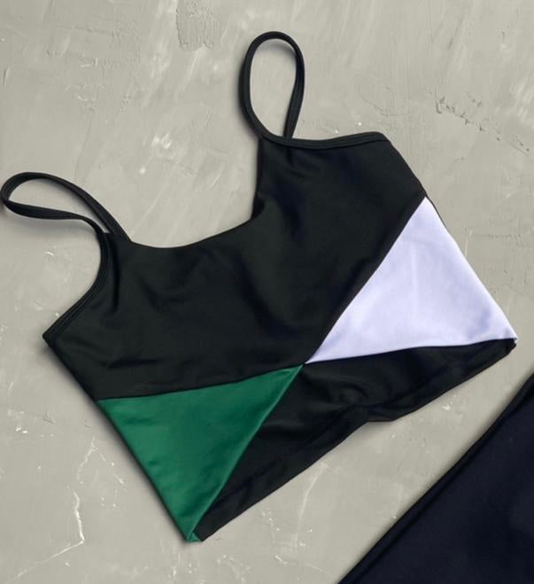 Top Black and Green